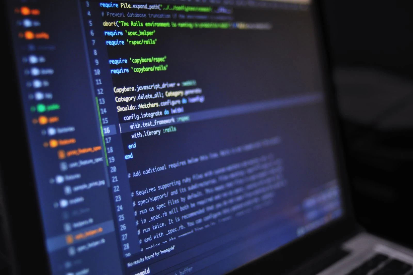 Technology selected around business requirements